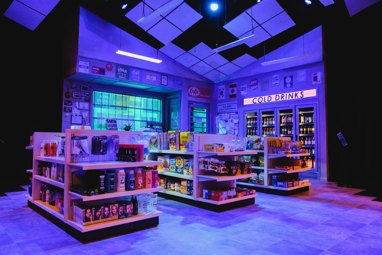 Set of Kim's Convenience, directed by Yong Suk Yoo, Studio Theatre Tierra Del Sol, 2026