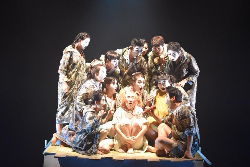 The Raft of The Medusa — production image